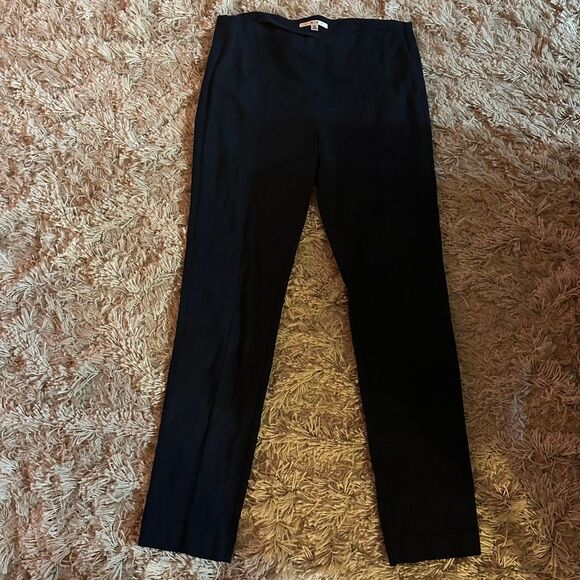 Cabi #814 navy pants side zipper size 8 - Picture 2 of 9